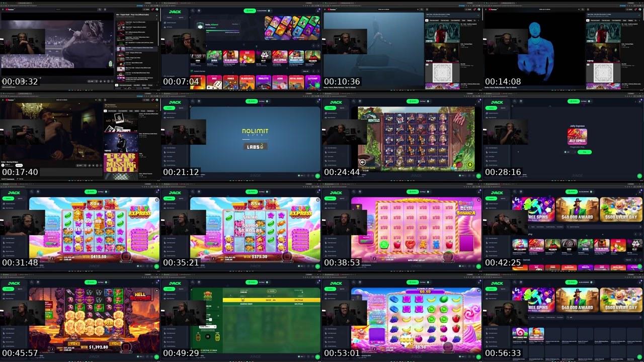 Contact-sheet preview of n3on's Kick recording