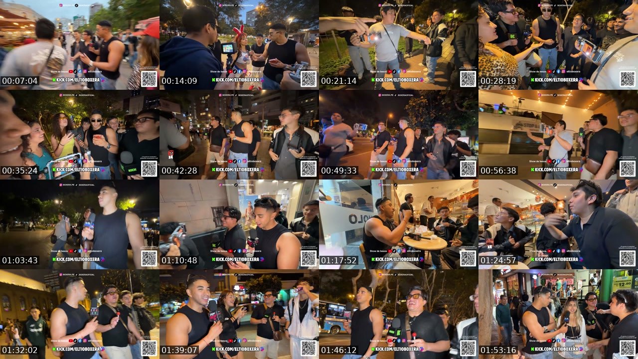 Contact-sheet preview of eltioboxera's Kick recording