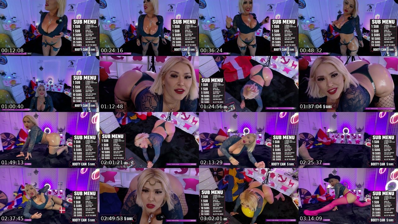 Contact-sheet preview of ladigabster's Kick recording