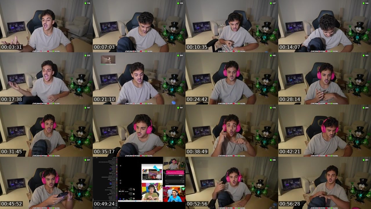 Contact-sheet preview of FrenzyFishy's Kick recording