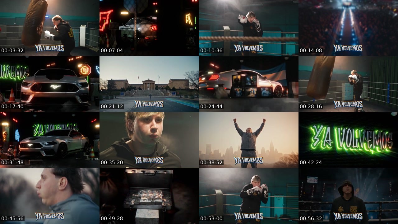 Contact-sheet preview of Brunenger's Kick recording