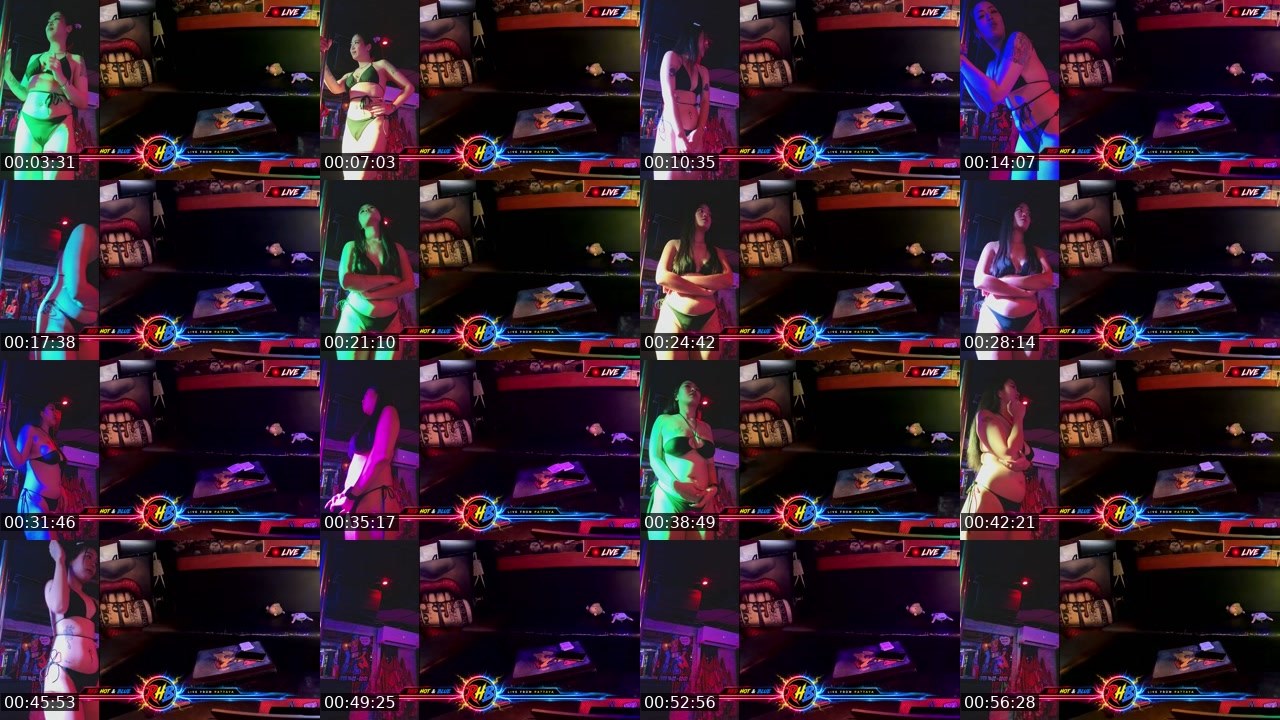 Contact-sheet preview of RedHotAndBlueAgogoPattaya's Kick recording