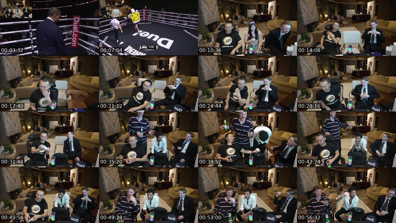 Contact-sheet preview of clavicular's Kick recording