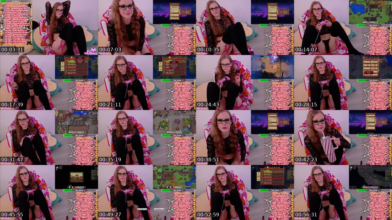 Contact-sheet preview of NekoGodess's Kick recording