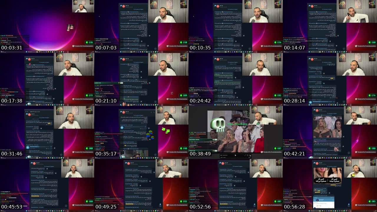 Contact-sheet preview of samanshow's Kick recording