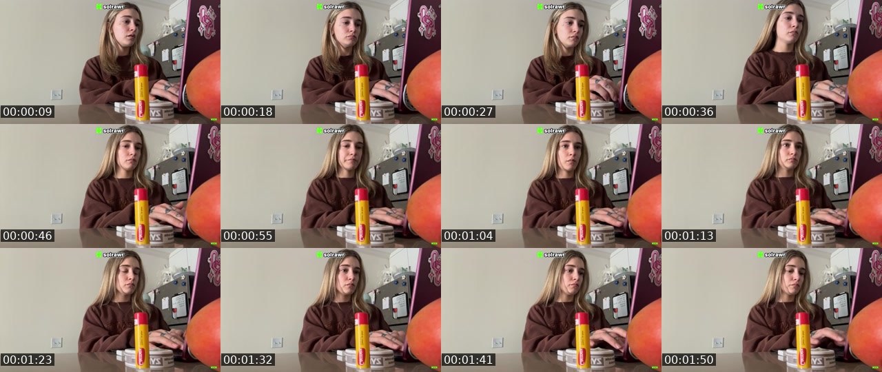 Contact-sheet preview of SolRawr's Kick recording