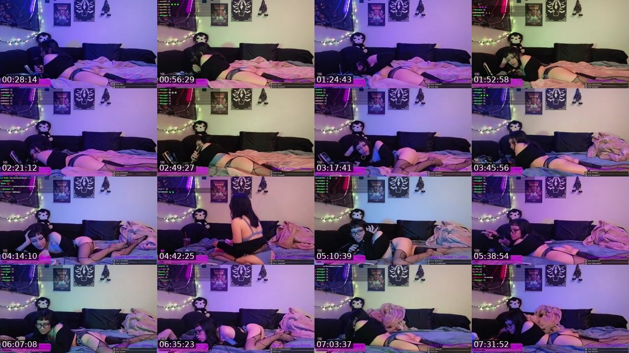 Contact-sheet preview of SheLuvsBats's Kick recording
