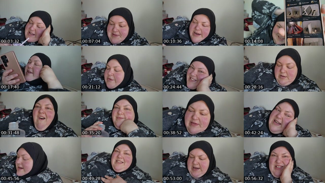 Contact-sheet preview of foodiebeautykick's Kick recording