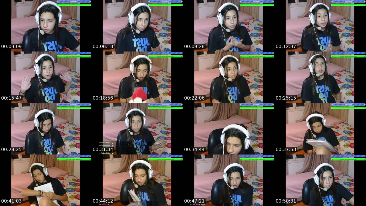 Contact-sheet preview of lunacalderazzi's Kick recording