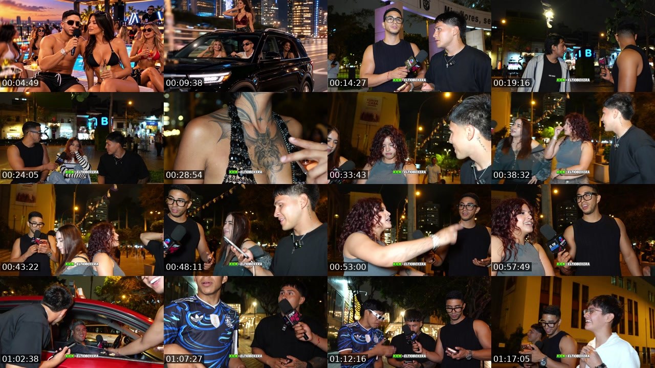 Contact-sheet preview of eltioboxera's Kick recording