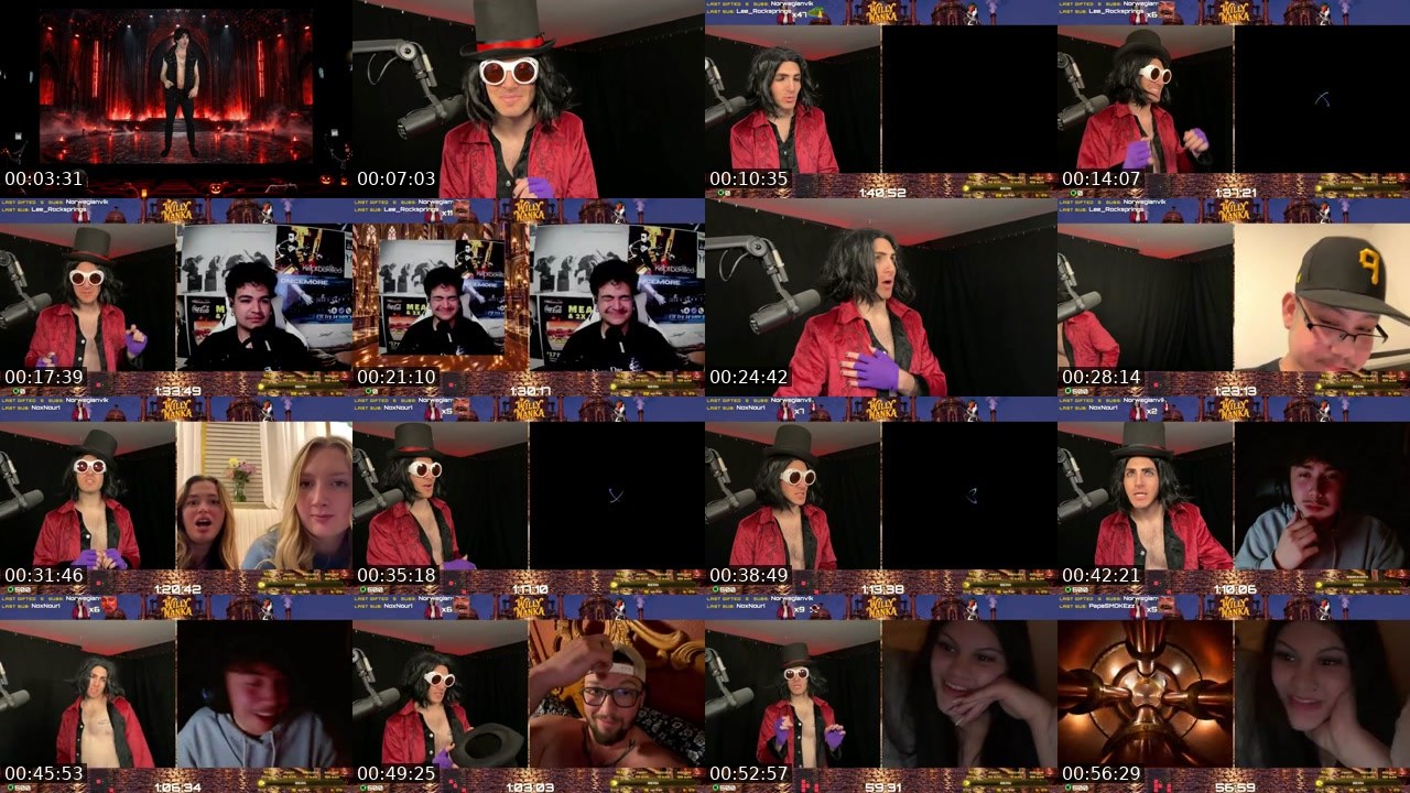 Contact-sheet preview of TylerSherwinMagic's Kick recording