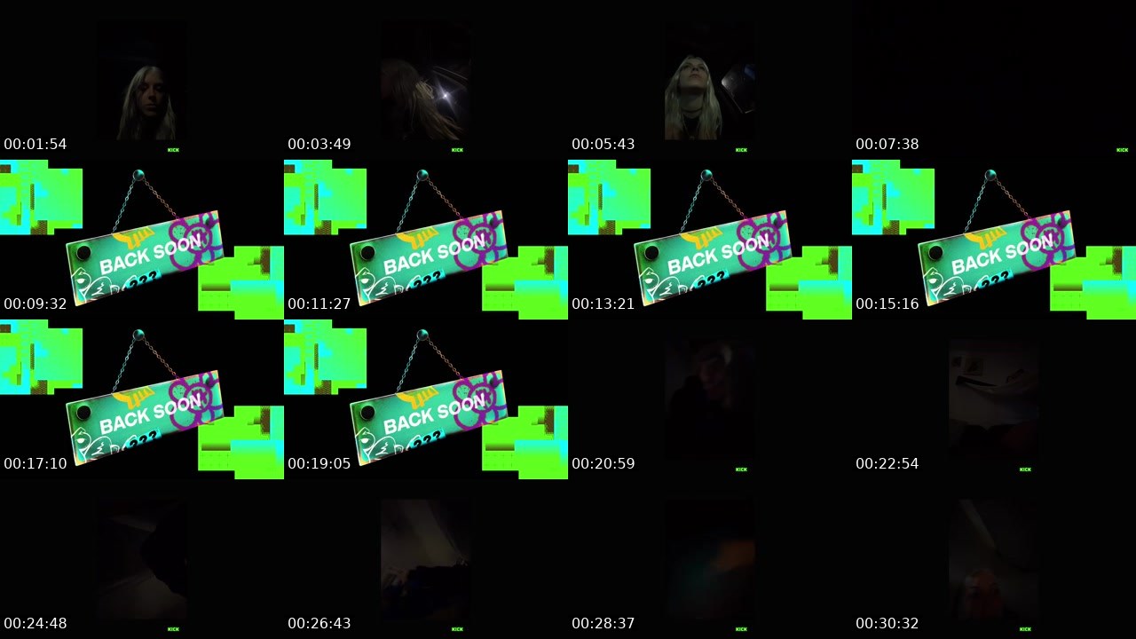 Contact-sheet preview of Sk8Bae's Kick recording