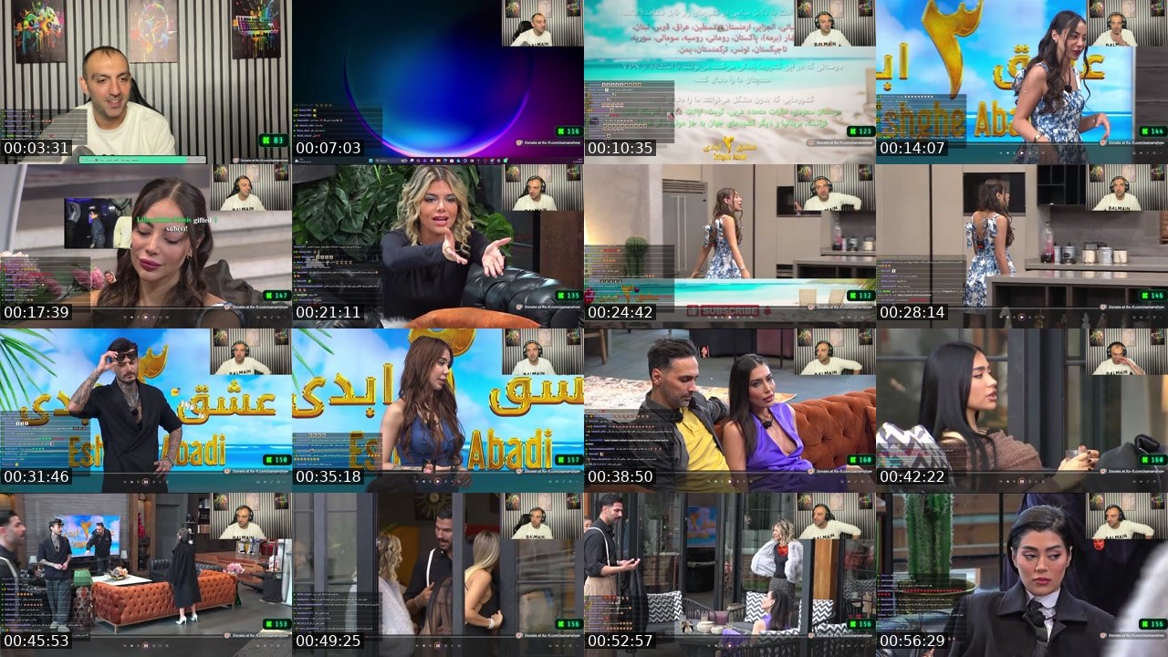 Contact-sheet preview of samanshow's Kick recording