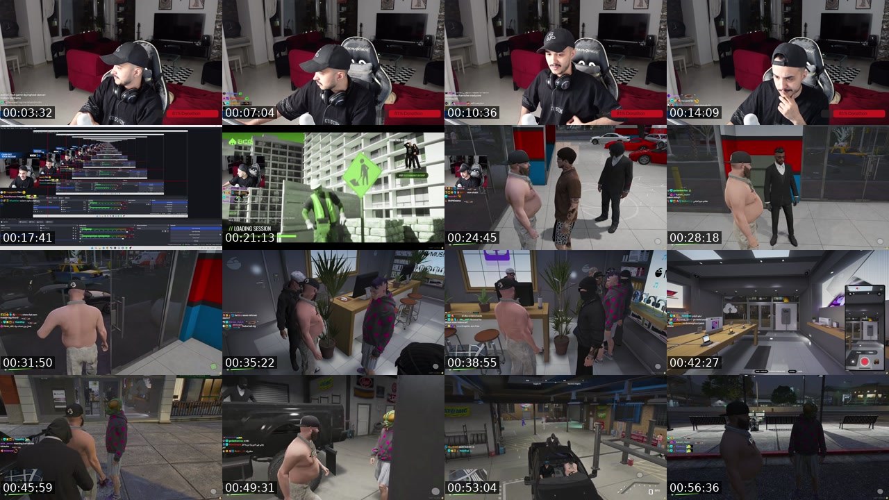 Contact-sheet preview of Erph's Kick recording