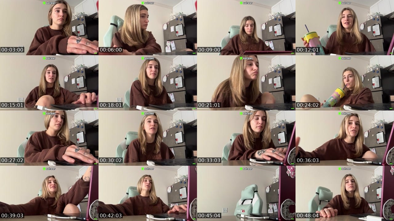 Contact-sheet preview of SolRawr's Kick recording