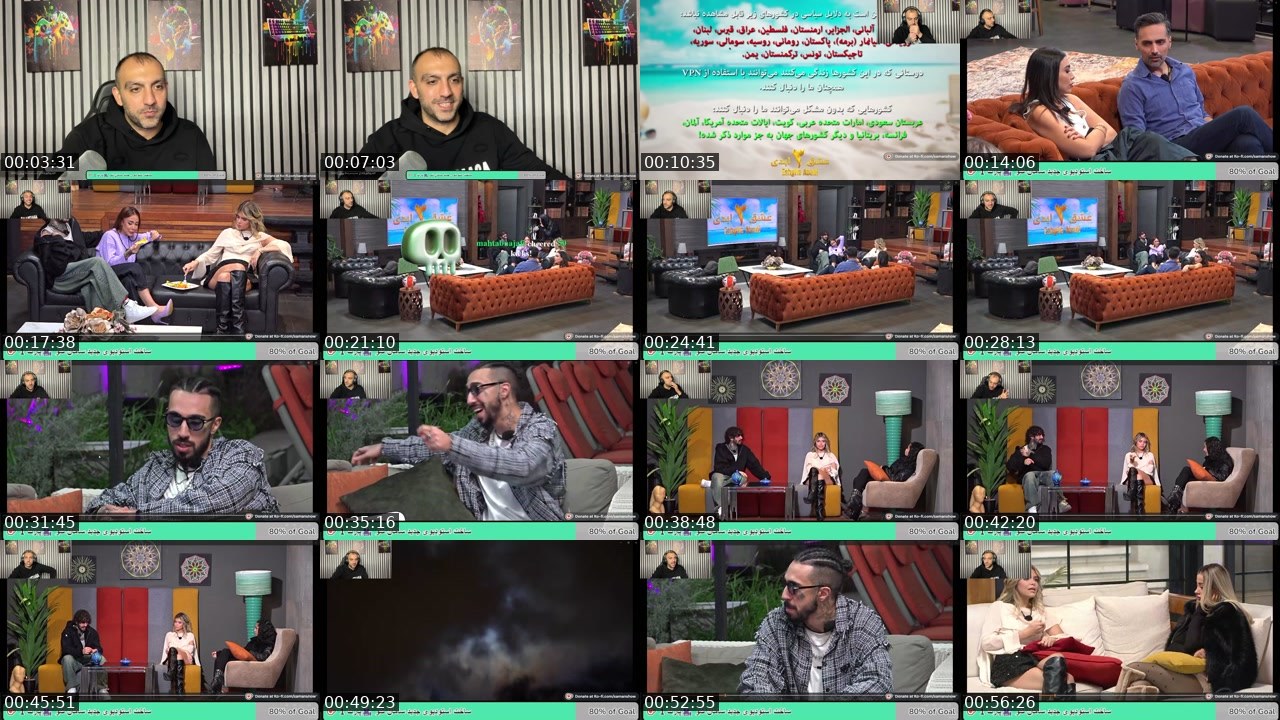 Contact-sheet preview of samanshow's Kick recording