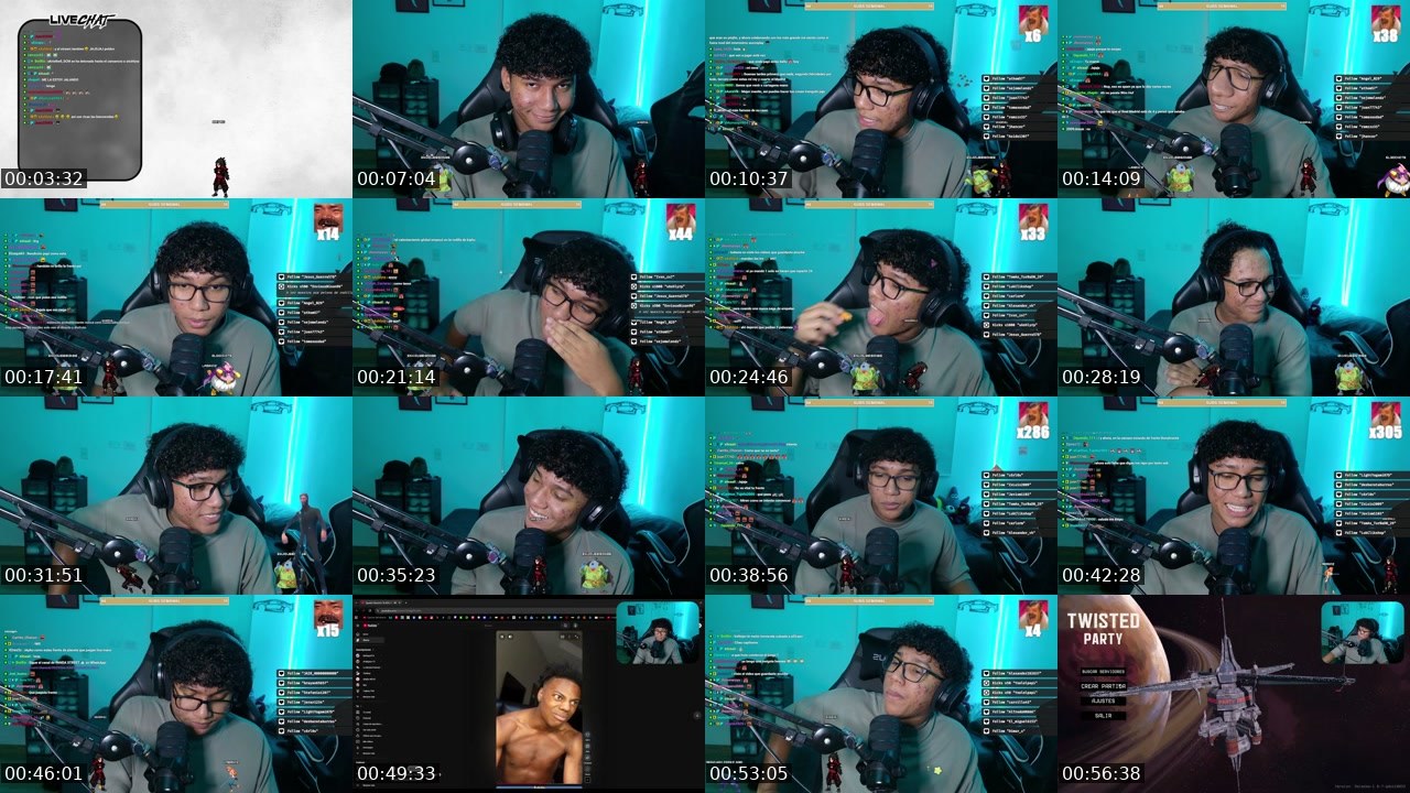 Contact-sheet preview of xKiphu's Kick recording