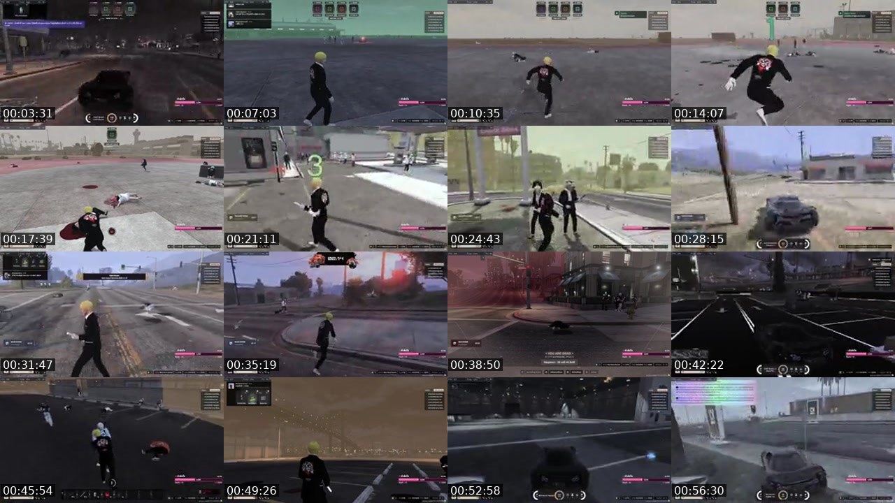 Contact-sheet preview of Senxlhai's Kick recording