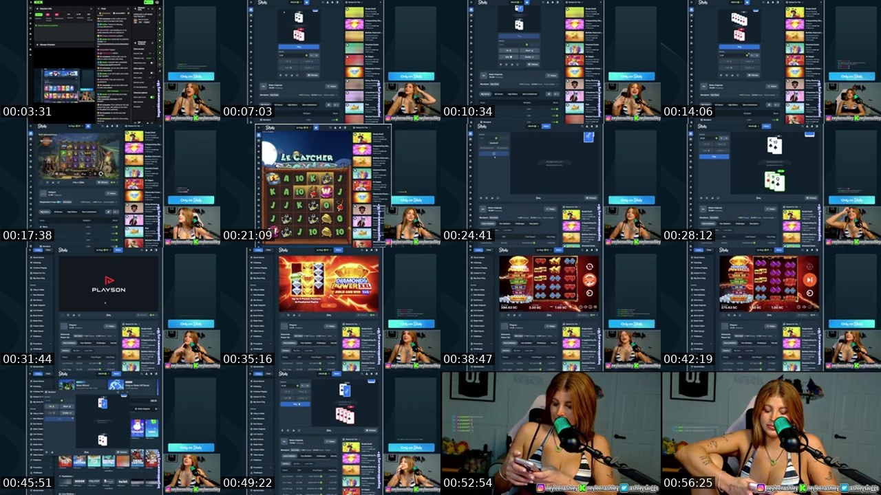 Contact-sheet preview of Neyleenashley's Kick recording