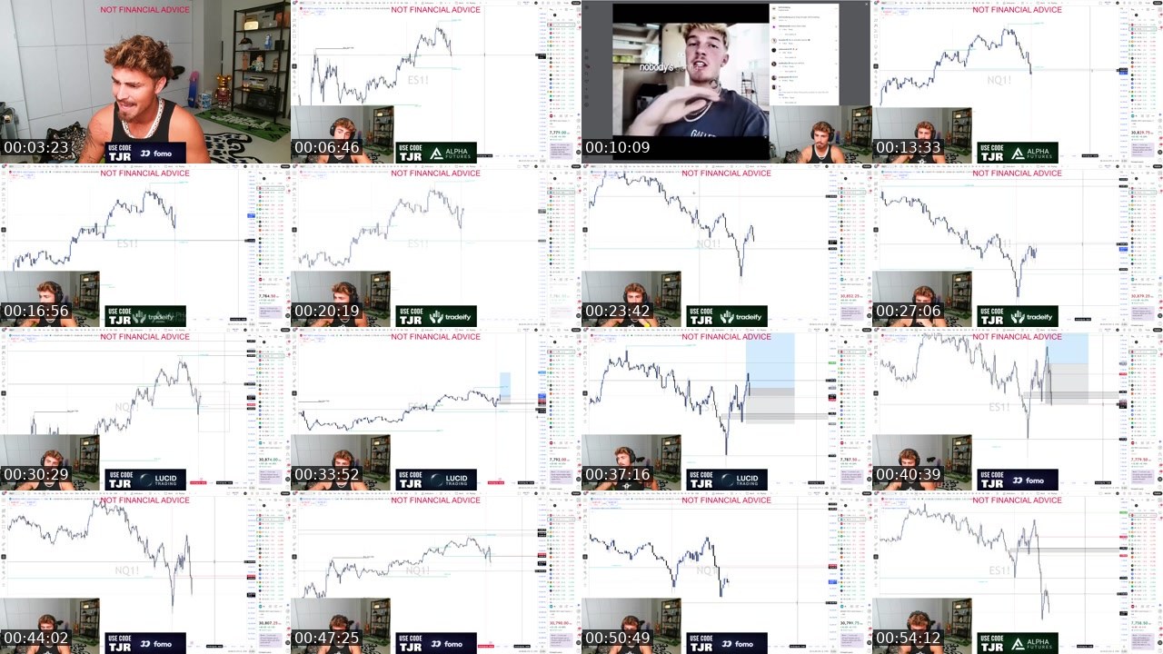 Contact-sheet preview of TJR's Kick recording