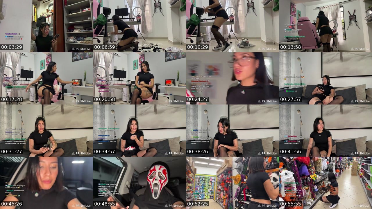 Contact-sheet preview of valeryxo's Kick recording