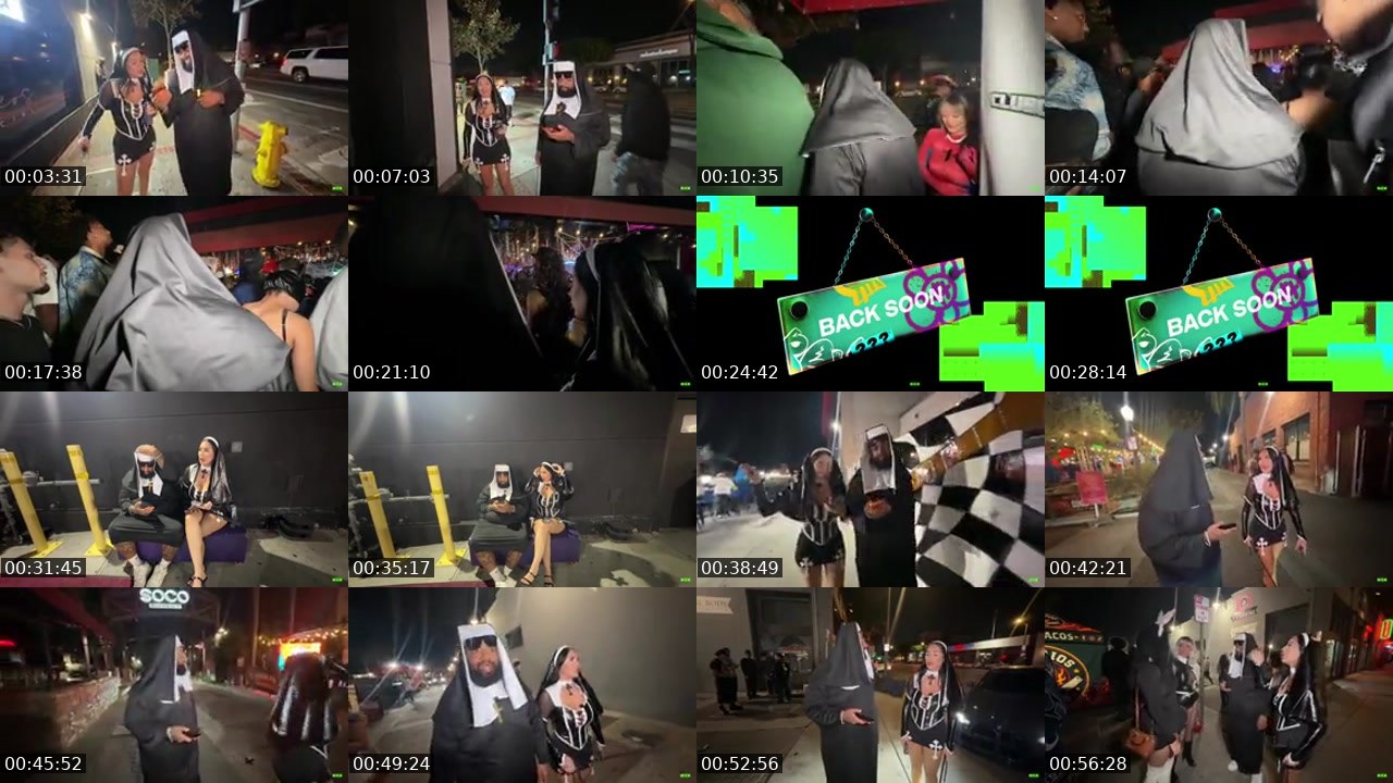 Contact-sheet preview of Barelyfriends's Kick recording