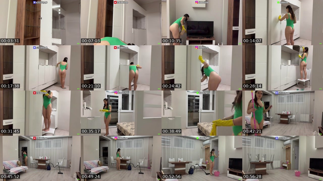 Contact-sheet preview of diddlina's Kick recording