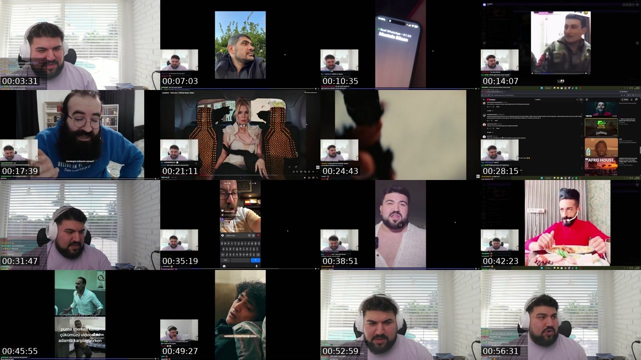 Contact-sheet preview of Canbequit's Kick recording