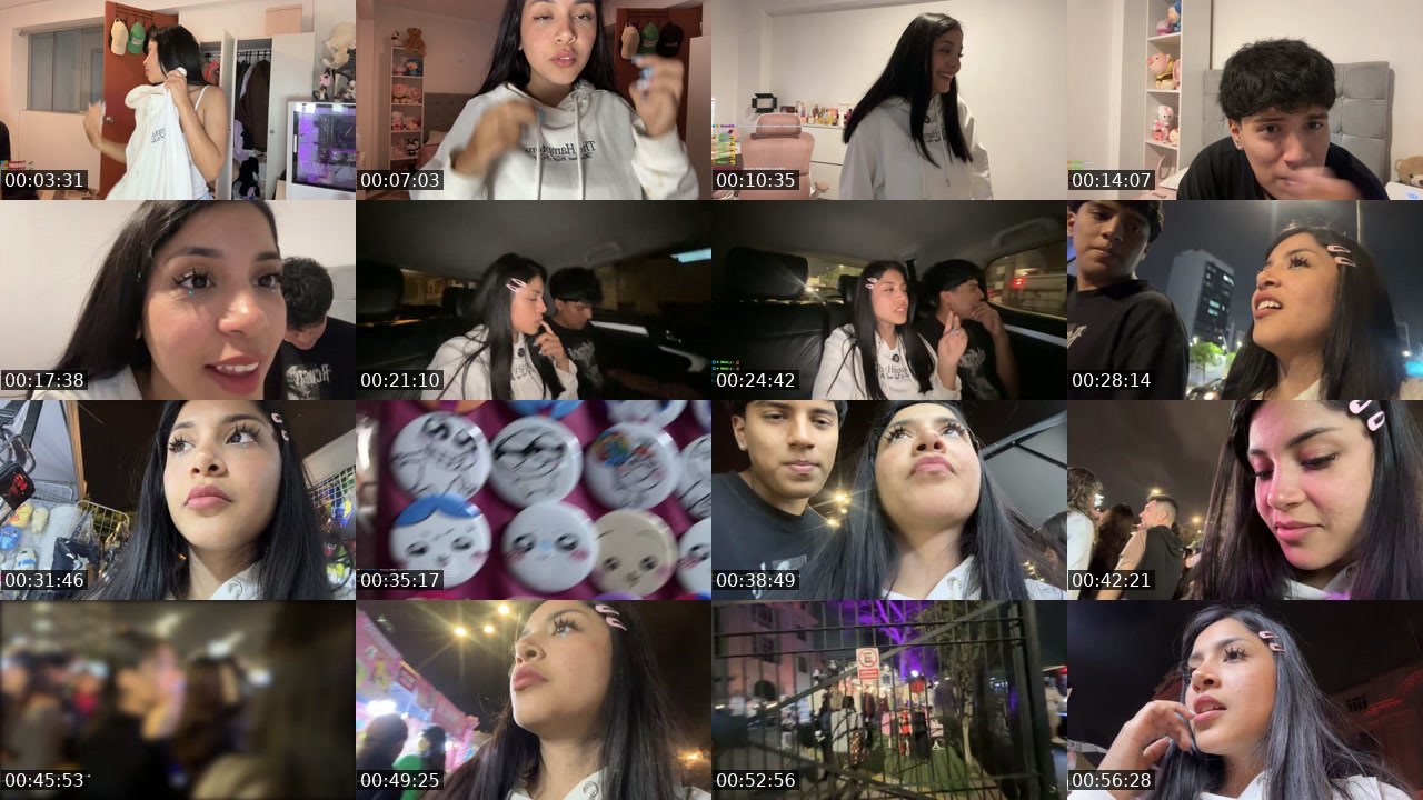 Contact-sheet preview of NikiGomez's Kick recording