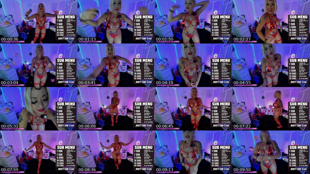 Contact-sheet preview of ladigabster's Kick recording