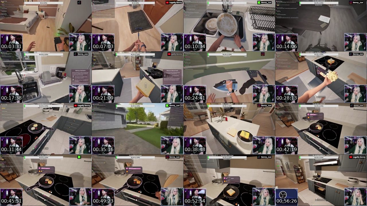 Contact-sheet preview of Sevvy_Luv's Kick recording