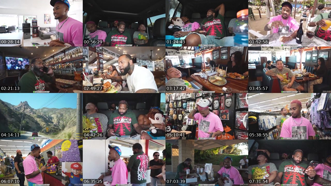 Contact-sheet preview of DeenTheGreat's Kick recording