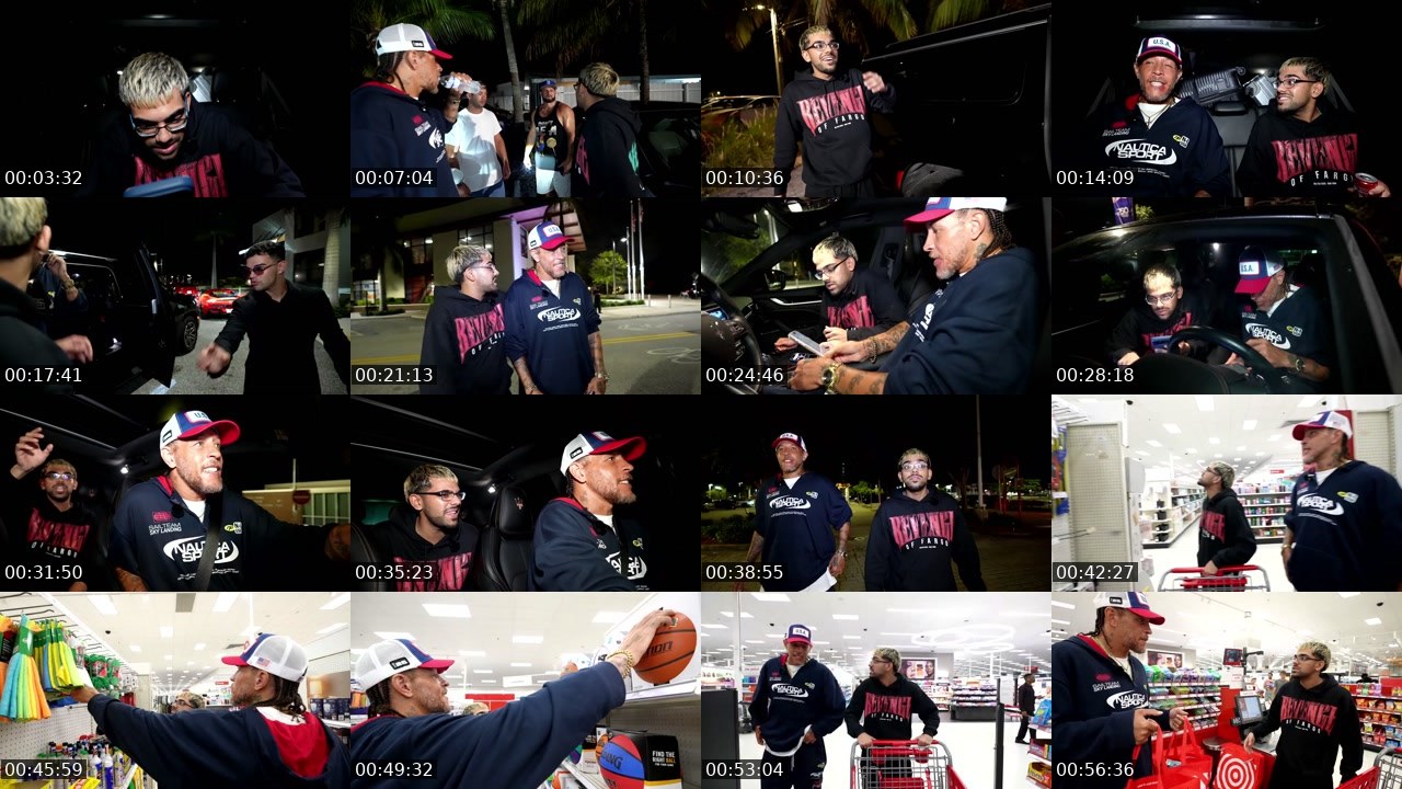 Contact-sheet preview of n3on's Kick recording