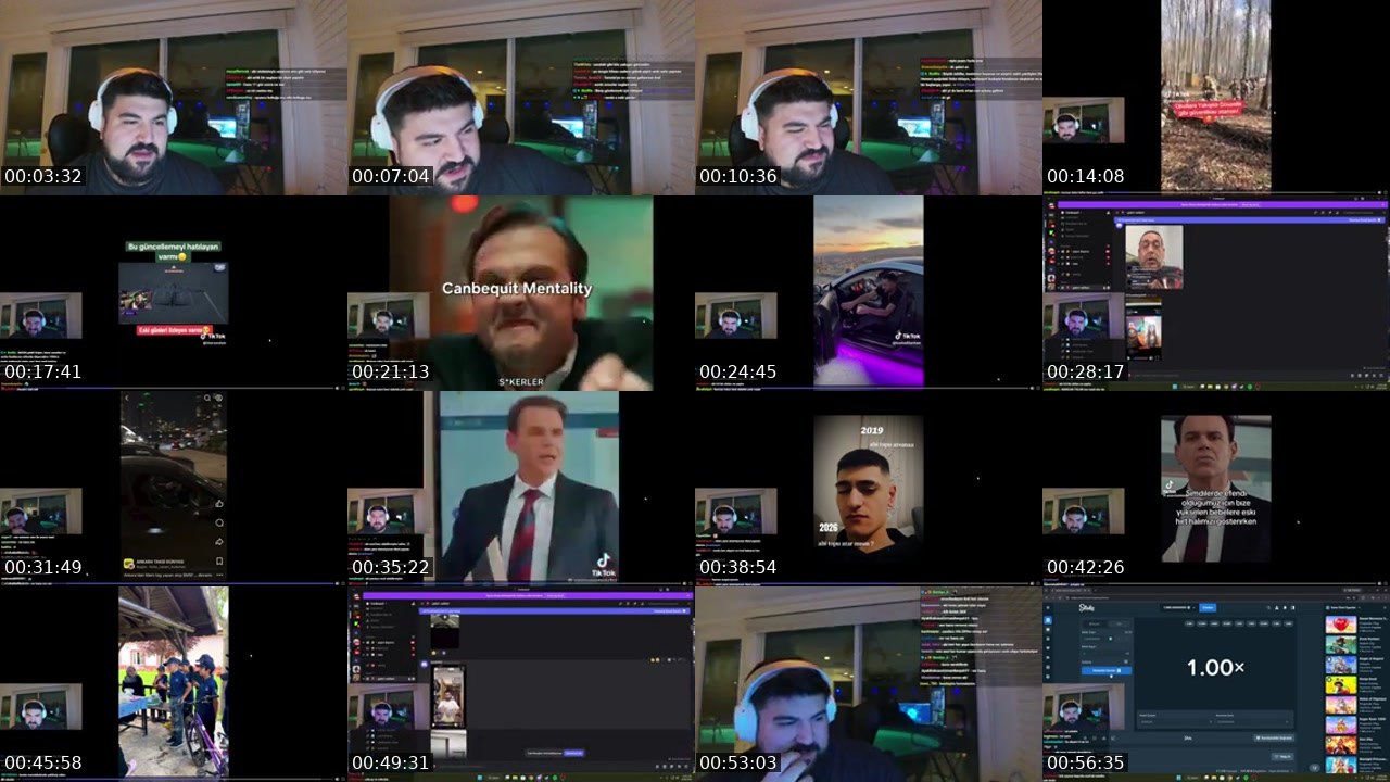 Contact-sheet preview of Canbequit's Kick recording