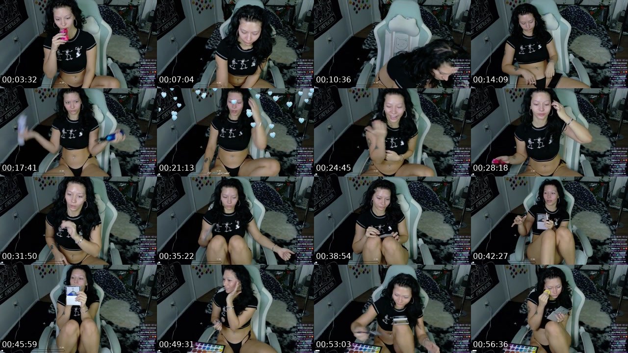 Contact-sheet preview of BlissyxAngel's Kick recording