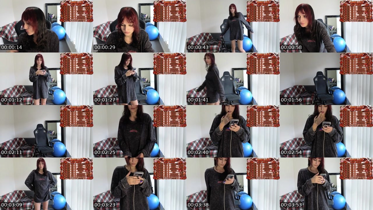 Contact-sheet preview of Ameliadusk's Kick recording