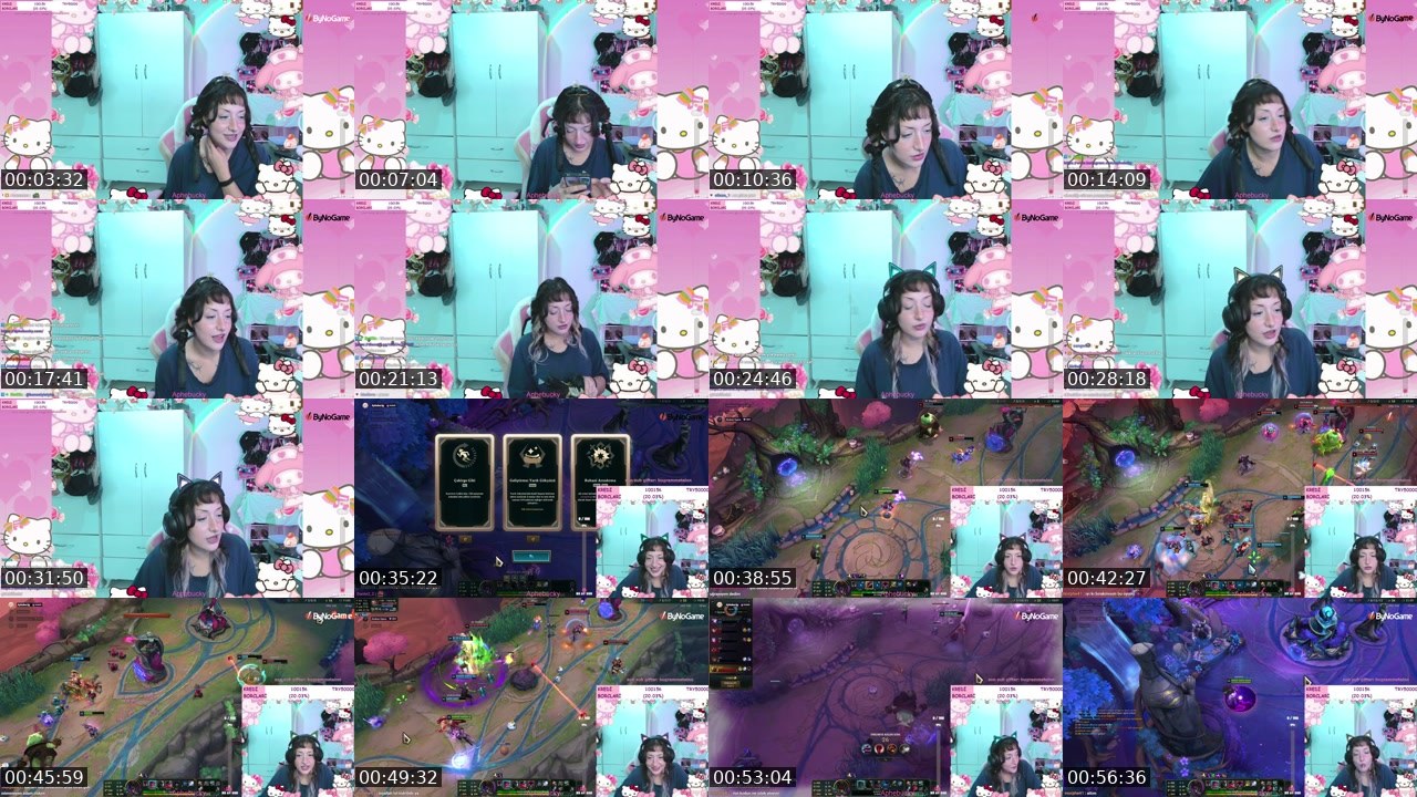 Contact-sheet preview of aphebucky's Kick recording