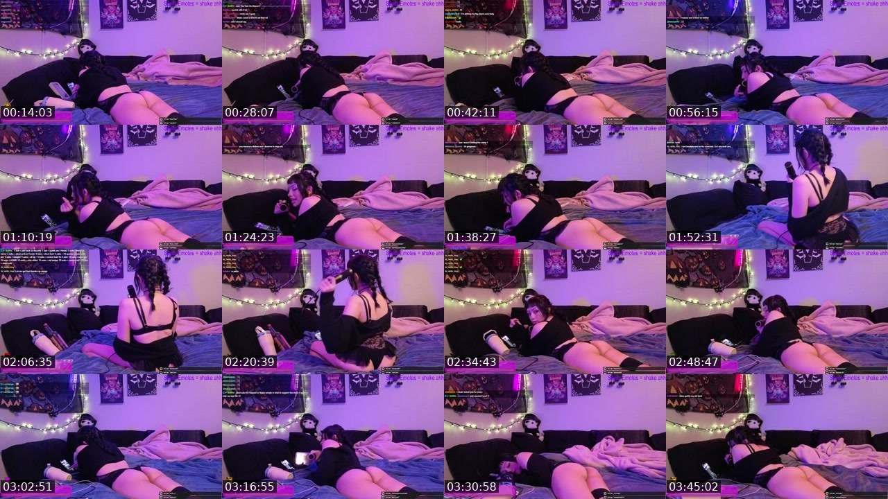 Contact-sheet preview of SheLuvsBats's Kick recording
