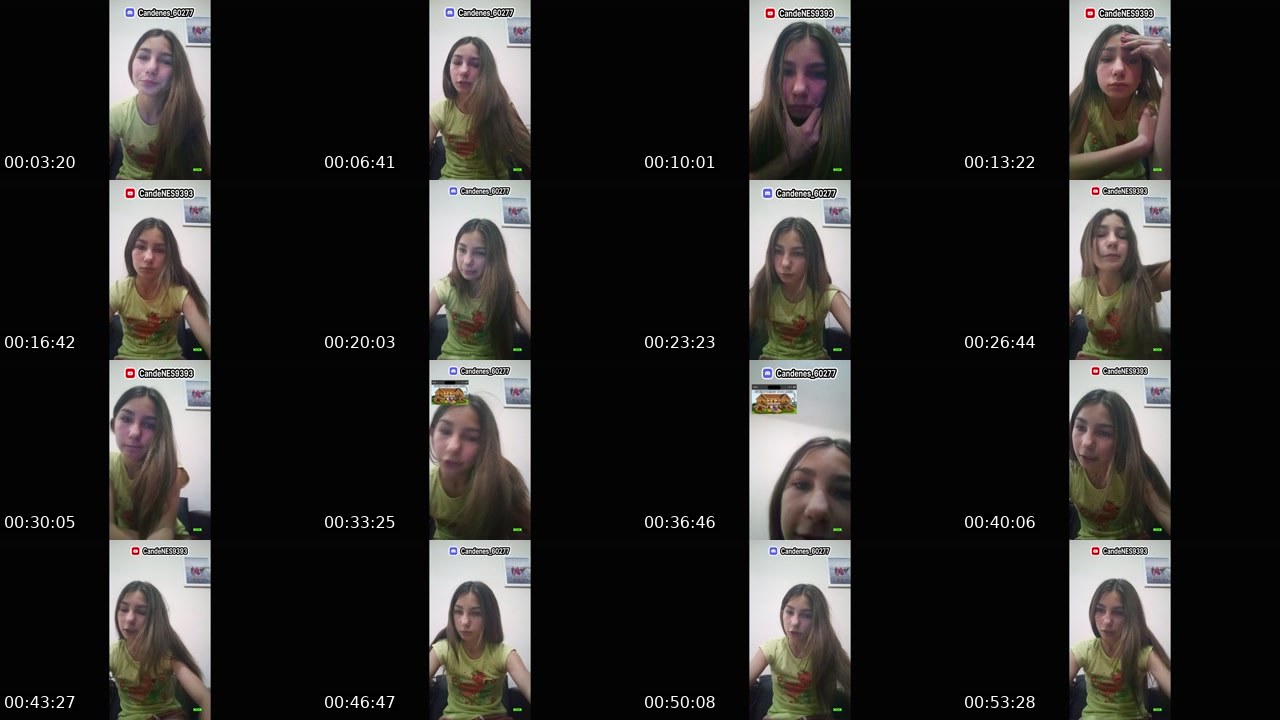 Contact-sheet preview of CandeNES's Kick recording