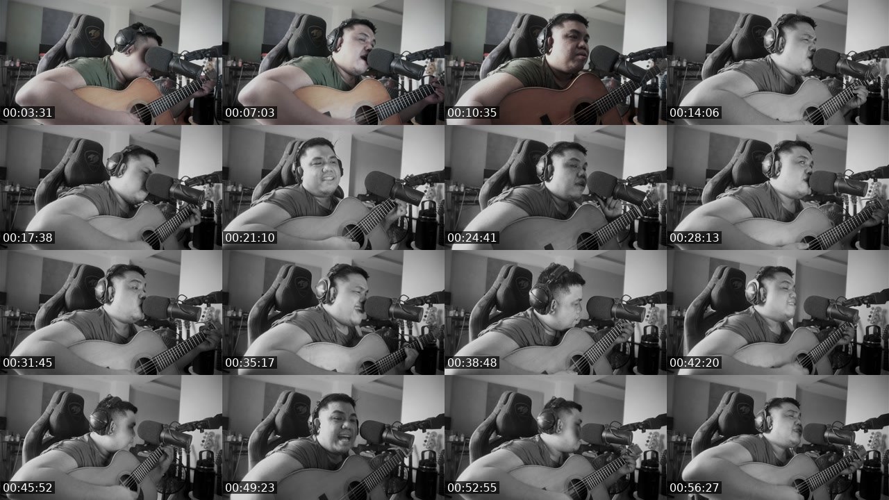 Contact-sheet preview of JoeVince's Kick recording