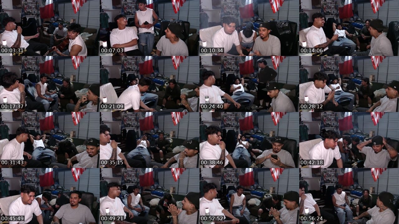 Contact-sheet preview of HEFBoyz's Kick recording