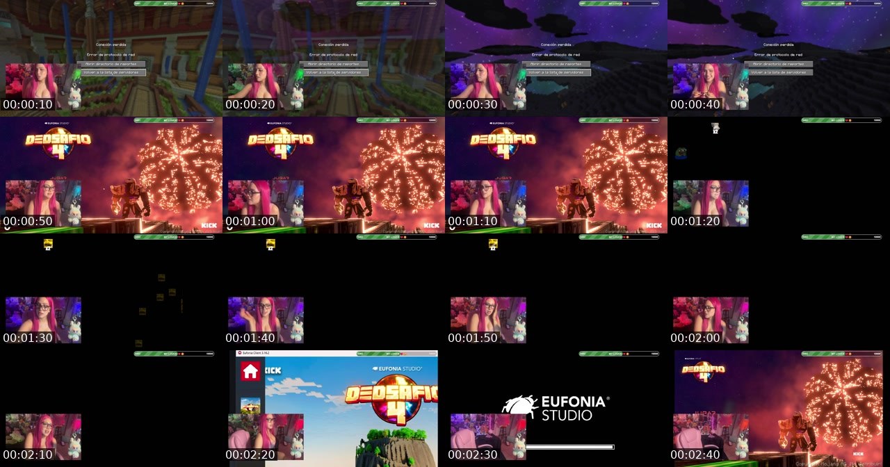 Contact-sheet preview of ItsPennyGG's Kick recording