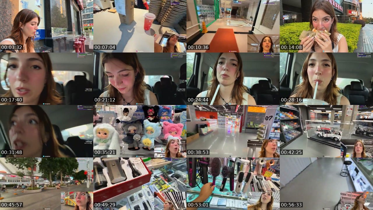 Contact-sheet preview of StudyTme's Kick recording
