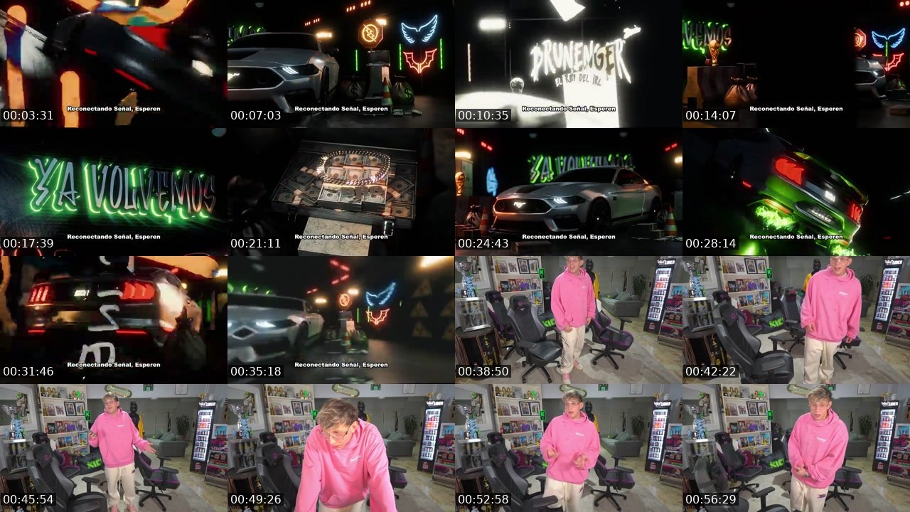 Contact-sheet preview of Brunenger's Kick recording