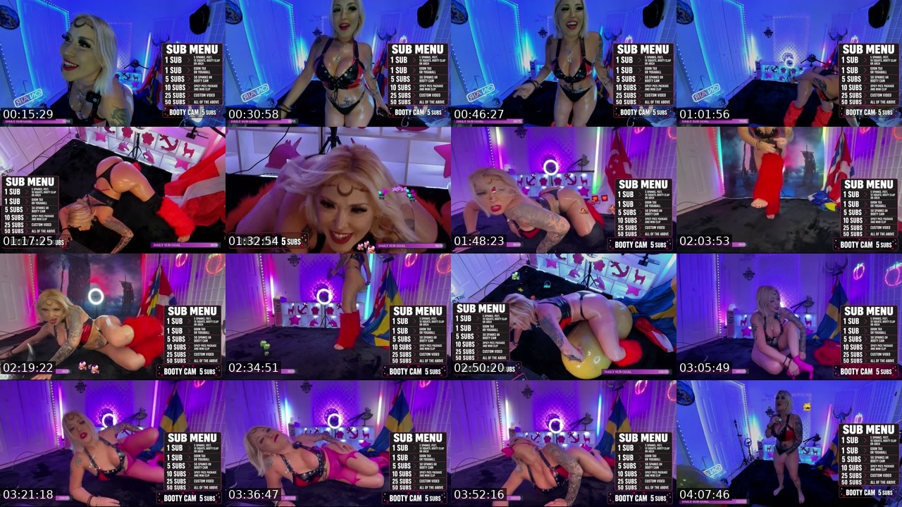 Contact-sheet preview of ladigabster's Kick recording