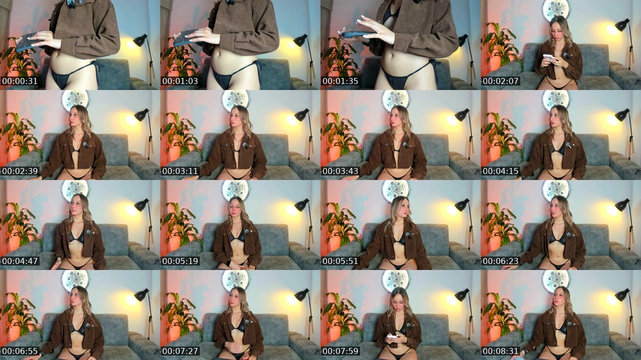 Contact-sheet preview of Sweet_girls222's Kick recording