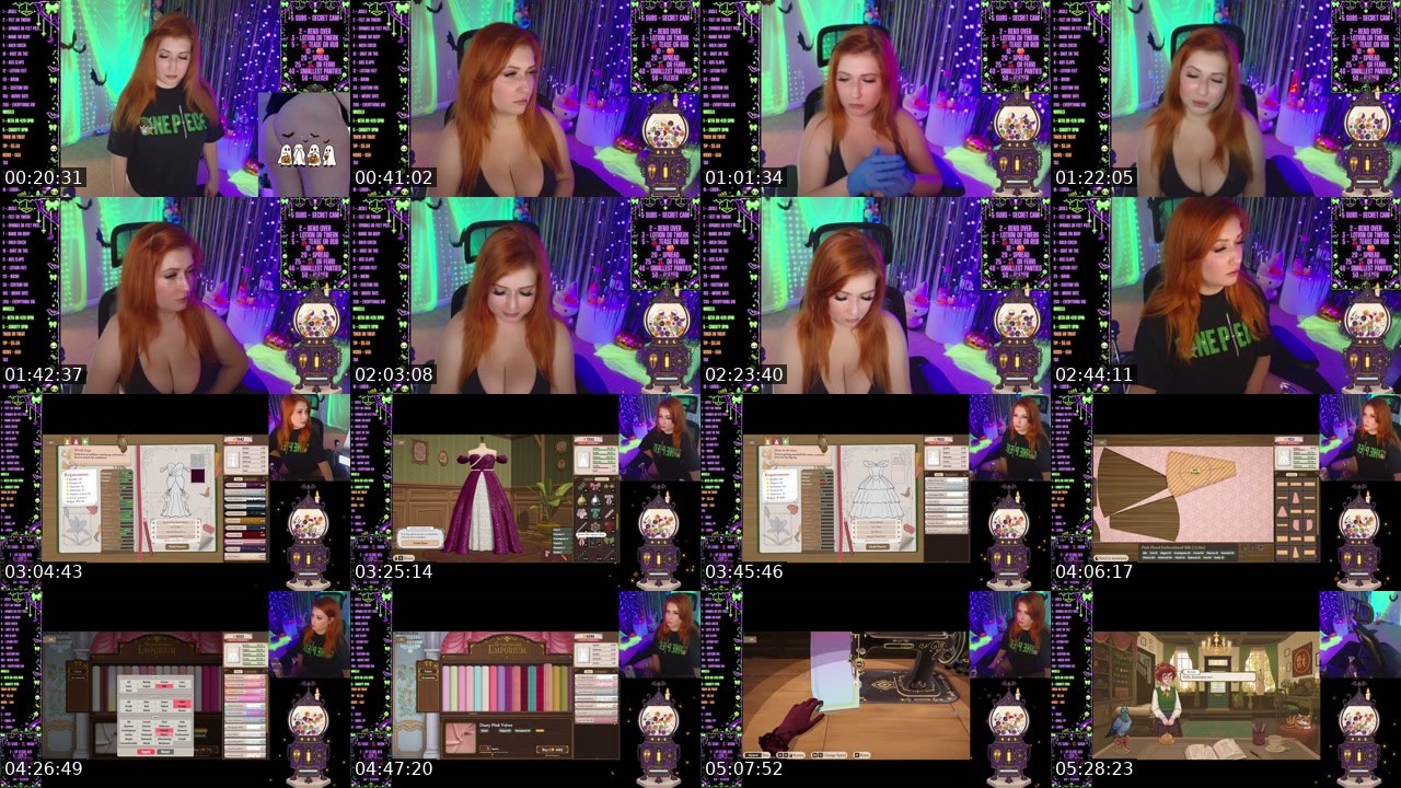 Contact-sheet preview of PeachyJade's Kick recording