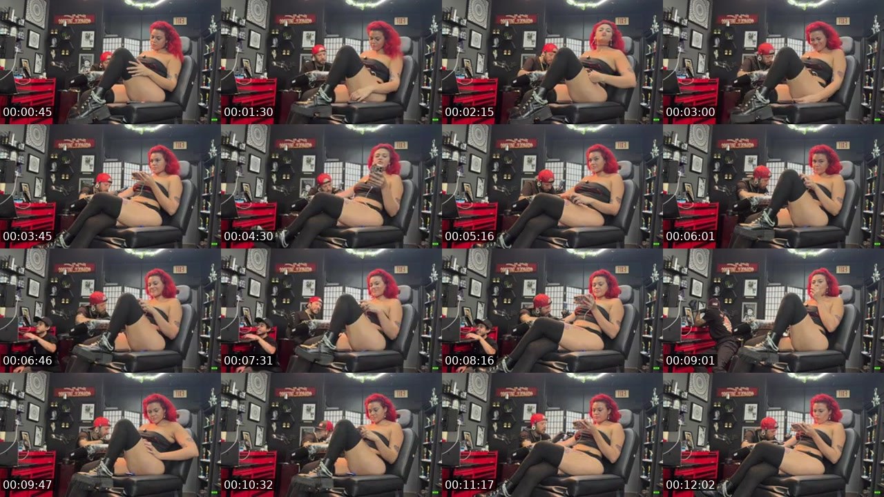 Contact-sheet preview of Cherryxcheech's Kick recording