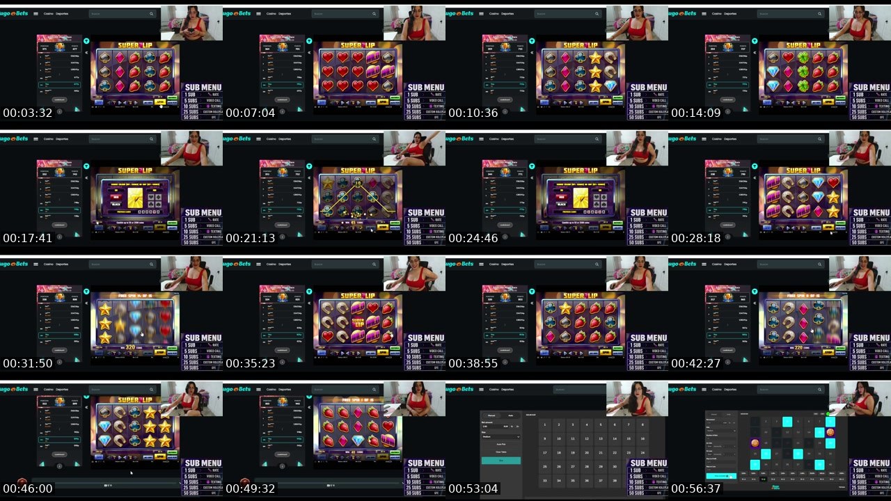 Contact-sheet preview of AstridCollins's Kick recording