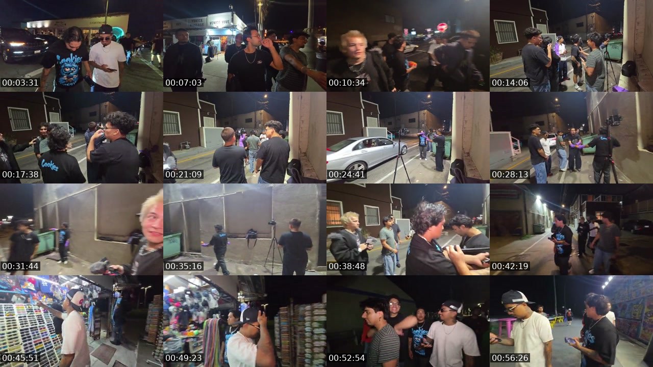 Contact-sheet preview of HEFBoyz's Kick recording